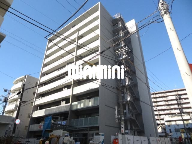 建物外観　建築中