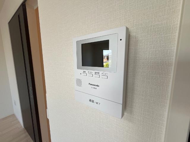 セキュリティ　カメラ付インターホン（イメージ）