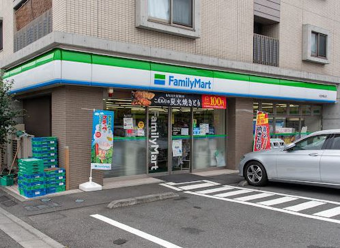 コンビニ　ファミリーマート大田中馬込店（コンビニ）まで163m