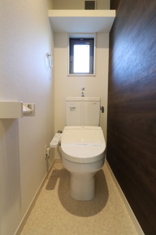 トイレ　清潔感のあるトイレです。