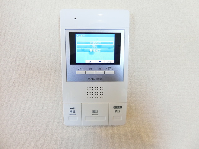 セキュリティ　★訪問者の分かるTVモニターホン★