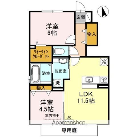 Dーroom木ノ本の間取り写真