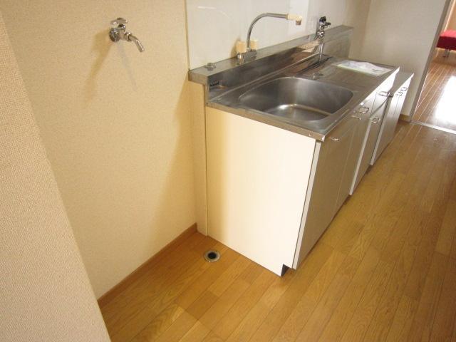 洗面設備　室内洗濯機置場