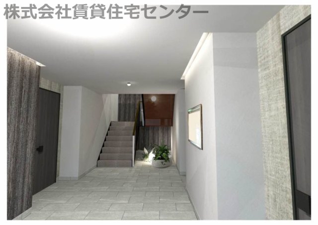 エントランス　完成予想図