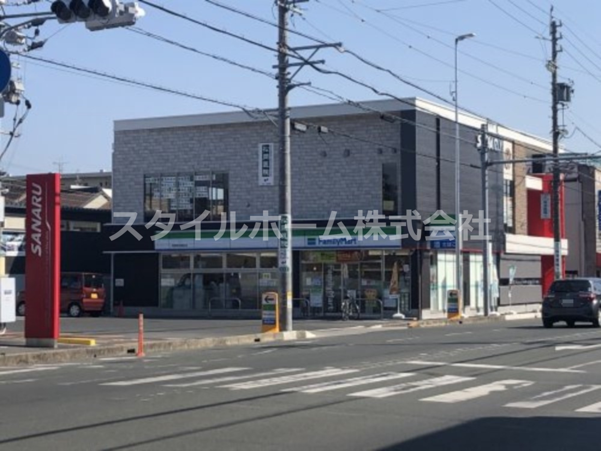 コンビニ　ファミリーマート 豊橋南栄駅前店（コンビニ）まで287m