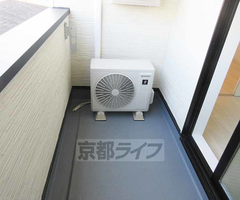バルコニー　広いベランダです