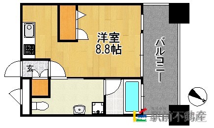 レジディア警固の間取り写真