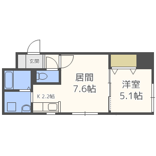 ラ・アクシアIVの間取り写真