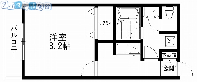 BUENA川端町4丁目弐番館の間取り写真