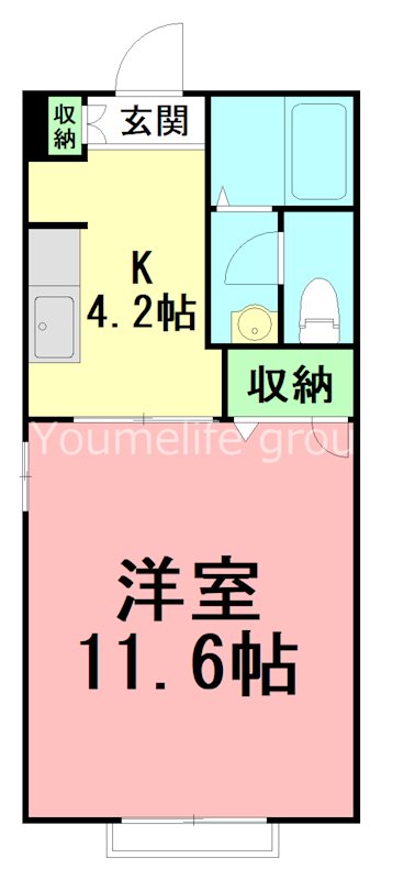 CKヒルズの間取り写真