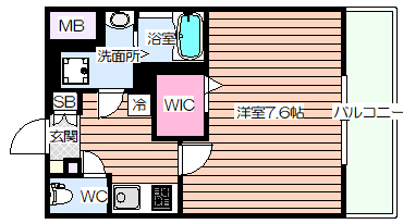 プライマル新大阪の間取り写真
