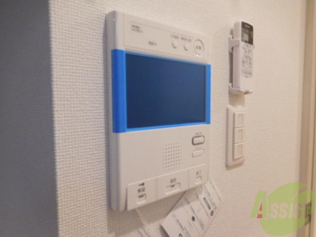 セキュリティ　防犯面に安心のモニターホン付き