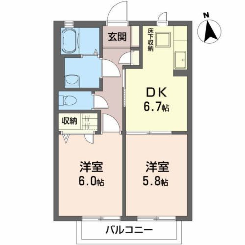 Canon-Iの間取り写真