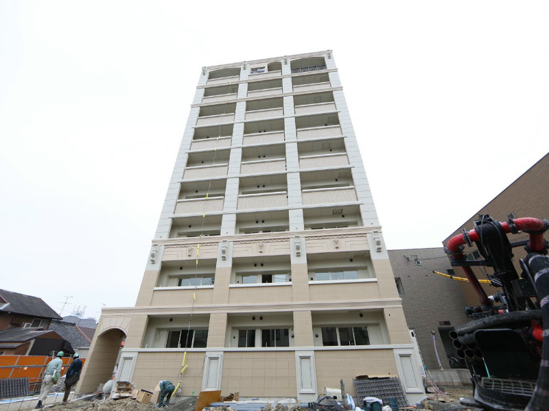 建物外観　外観　デザイナーズ　オートロック　防犯カメラ付