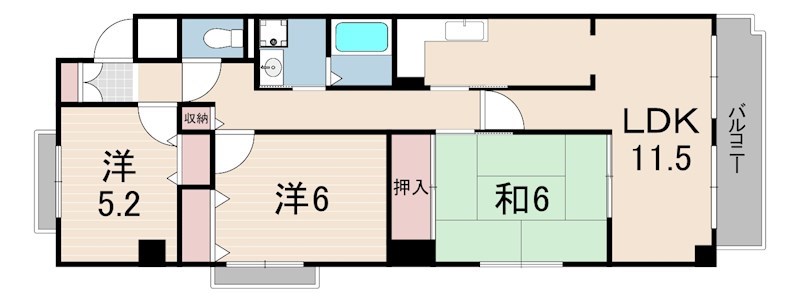 FIGTREE2号館の間取り写真