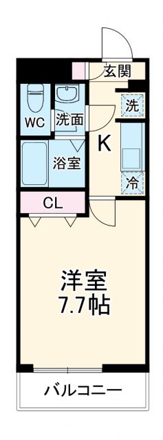 アドニスコンボスの間取り写真