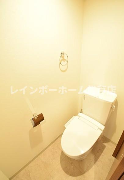 トイレ　ゆったりとした空間のトイレです
