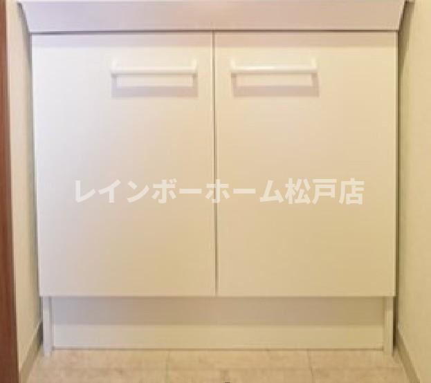 収納　大きなスペースがあり、収納には困りません