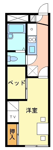 メゾン　かきつばたの間取り