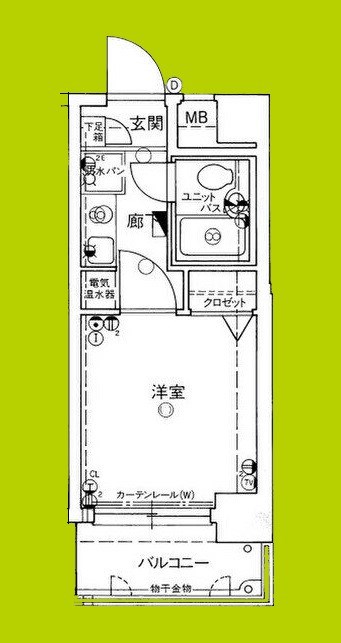 エスリード福島第2の間取り