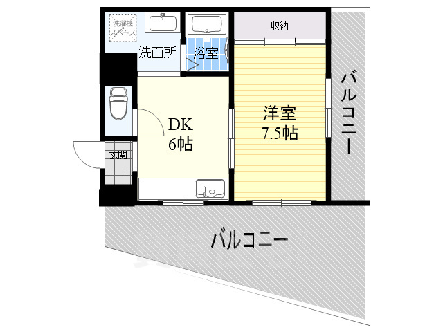 ハミングマンションの間取り