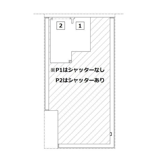 【ルチアーノ白石の駐車場】