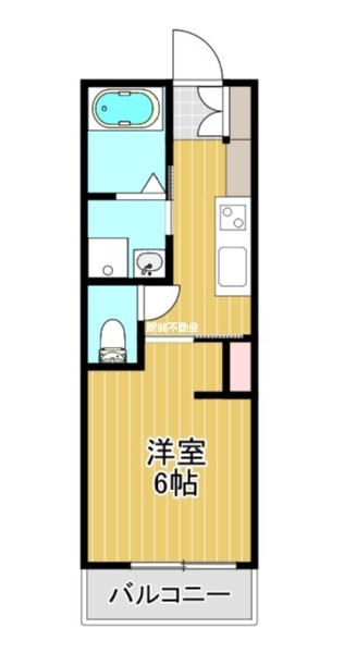 小郡市小郡のアパートの間取り