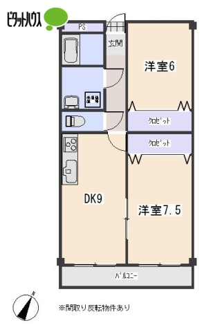 クレスト山綱の間取り