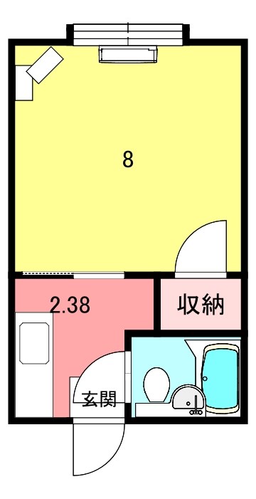 ハイツ柏崎の間取り