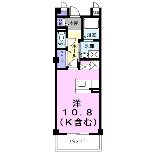 ラッフィナートの間取り