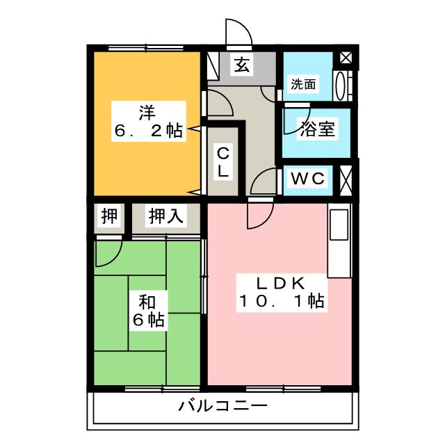 ソル・レヴェンテの間取り