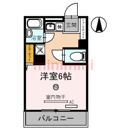 シャロームIIの間取り