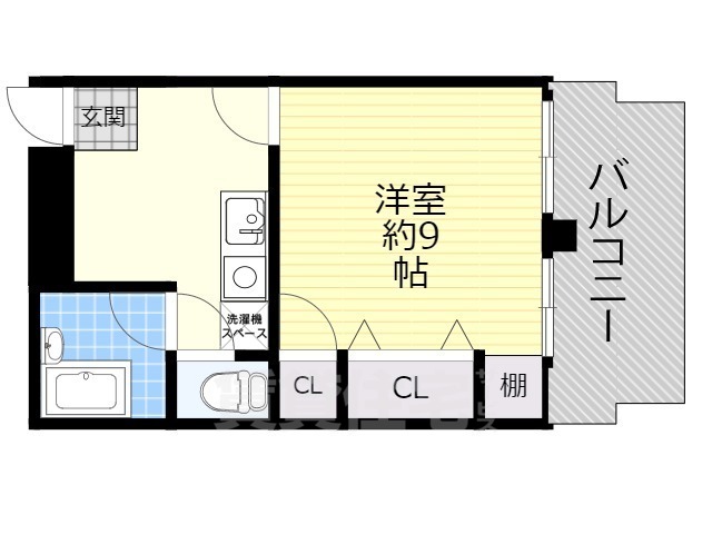 穂積マンションの間取り