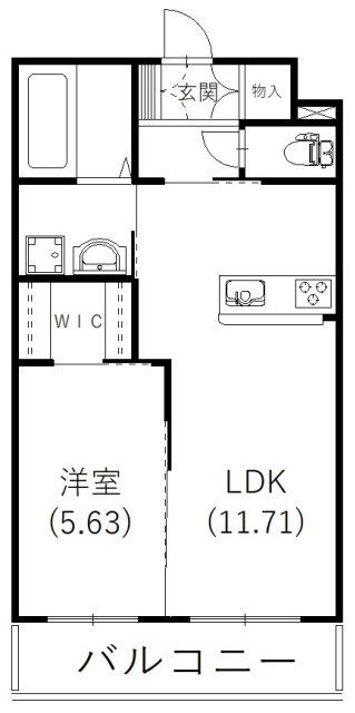 【ロイヤルシティ泉IIの間取り】