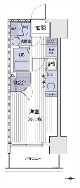 江東区大島のマンションの間取り