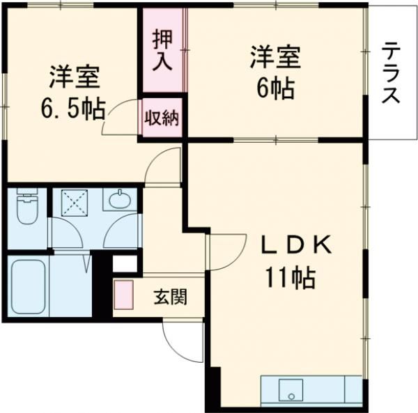 フォレスト青梅の間取り