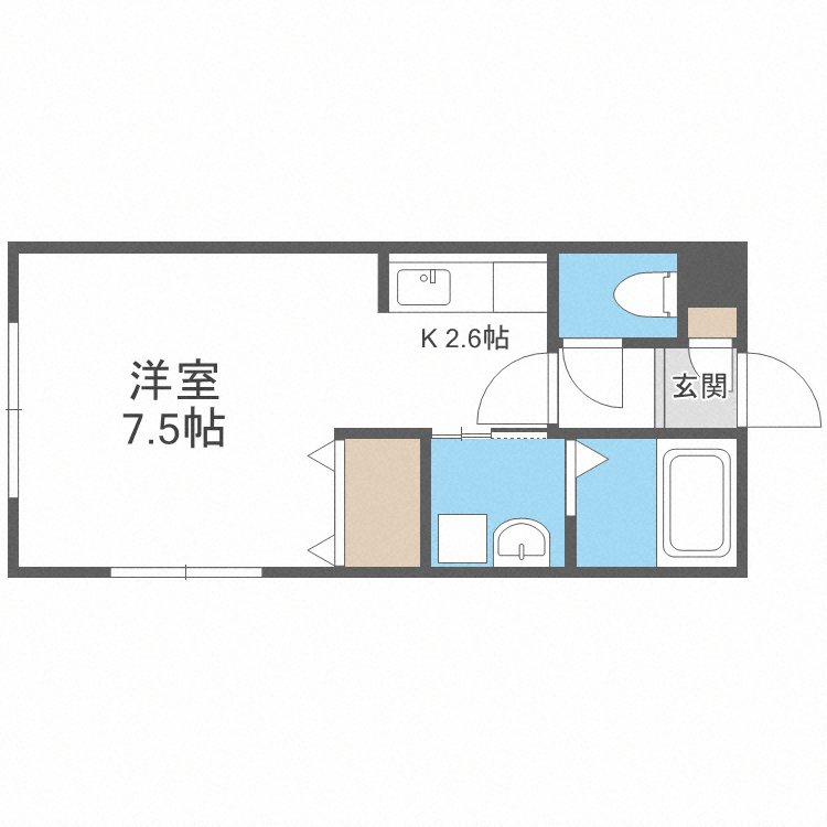 ラ・シュエットα　IIの間取り