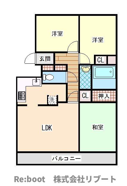 グロースメゾン海神の間取り