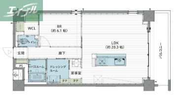 Celestial中町の間取り