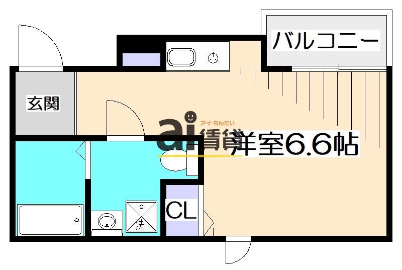 小金井市貫井南町のマンションの間取り