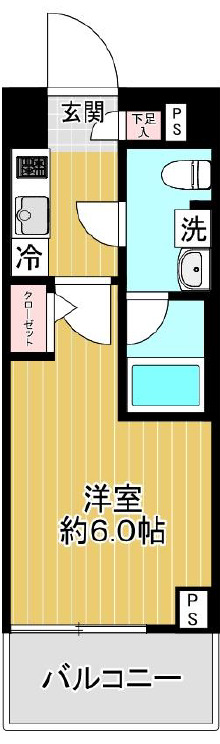 スプレスター立石ステーションフロントの間取り