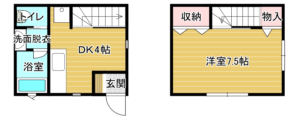 グロワールの間取り