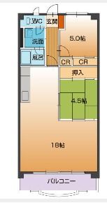 コムフォルト2003の間取り