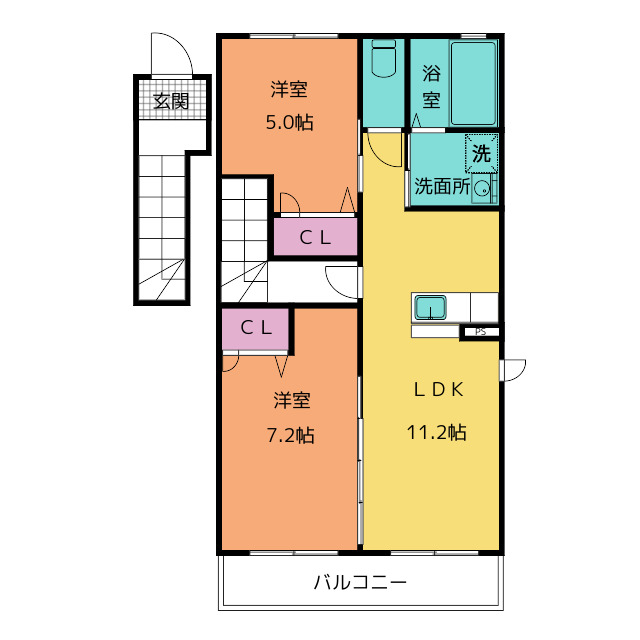 第３エムプレイスの間取り