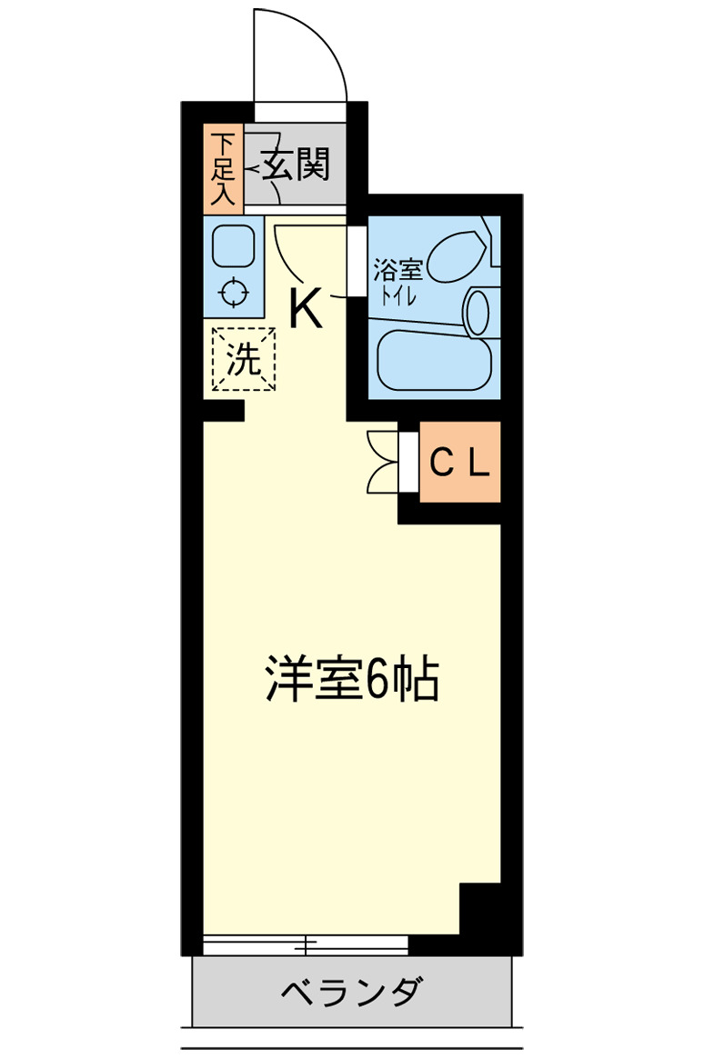 【八王子市小比企町のマンションの間取り】