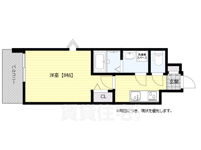 S-RESIDENCE大橋FLUSSの間取り