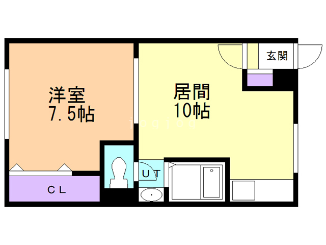 エステ―ト花月の間取り