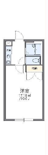 レオパレススミサカの間取り