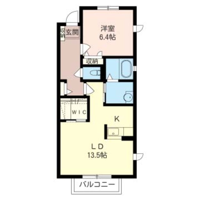 メゾンドール駒場Ｃの間取り