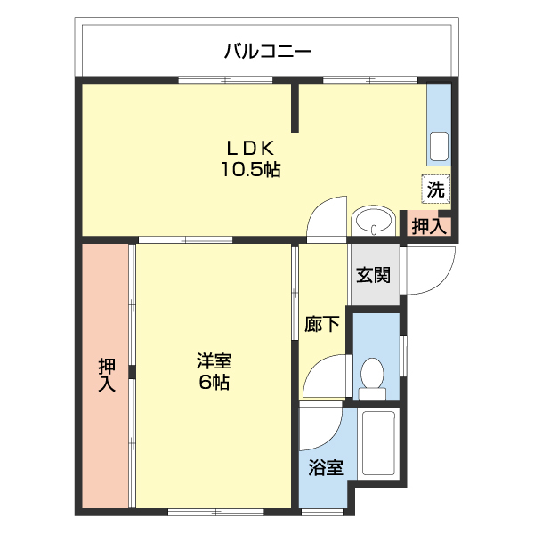 サウスメゾンの間取り